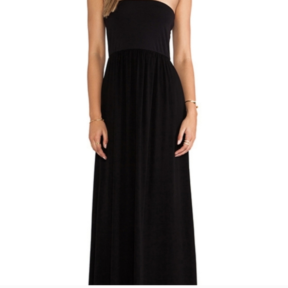 Splendid strapless maxi dress